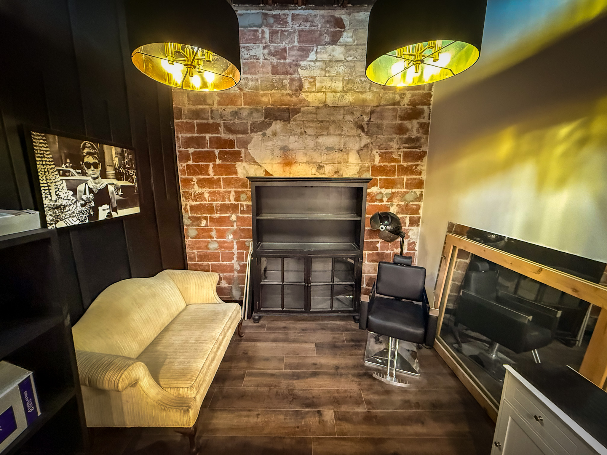 A streamlined back room inside POSH